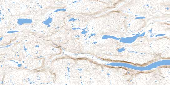 No Title Topo Map 014L04 at 1:50,000 scale - National Topographic System of Canada (NTS) - Toporama map