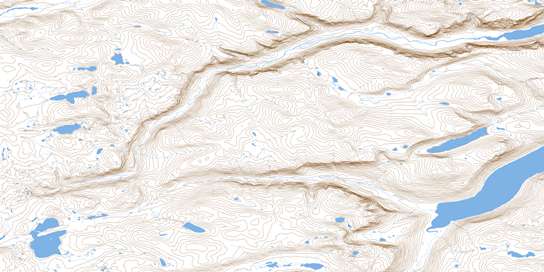 No Title Topo Map 014L05 at 1:50,000 scale - National Topographic System of Canada (NTS) - Toporama map