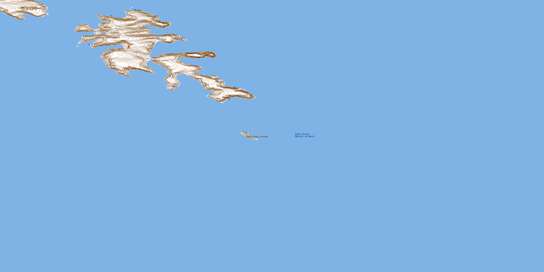 Leopold Island Topo Map 016D14 at 1:50,000 scale - National Topographic System of Canada (NTS) - Toporama map