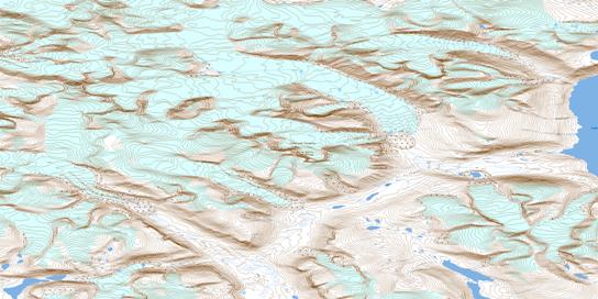 No Title Topo Map 016E13 at 1:50,000 scale - National Topographic System of Canada (NTS) - Toporama map