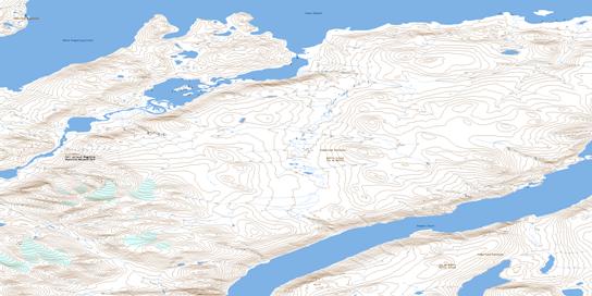 No Title Topo Map 016M04 at 1:50,000 scale - National Topographic System of Canada (NTS) - Toporama map