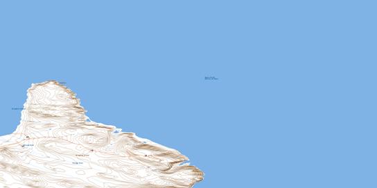 Cape Broughton Topographic map 016M12 at 1:50,000 Scale