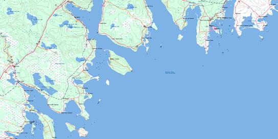 Lockeport Topo Map 020P11 at 1:50,000 scale - National Topographic System of Canada (NTS) - Toporama map