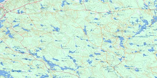 Milford Topo Map 021A11 at 1:50,000 scale - National Topographic System of Canada (NTS) - Toporama map