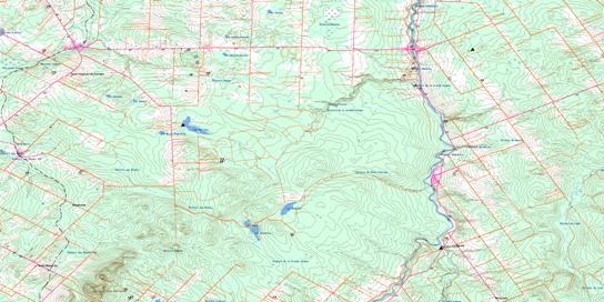 La Guadeloupe Topo Map 021E15 at 1:50,000 scale - National Topographic System of Canada (NTS) - Toporama map