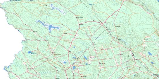 Rollingdam Topo Map 021G06 at 1:50,000 scale - National Topographic System of Canada (NTS) - Toporama map