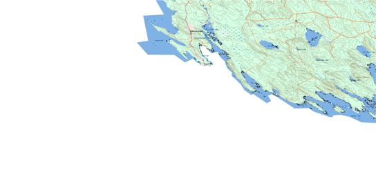Forest City Topo Map 021G12 at 1:50,000 scale - National Topographic System of Canada (NTS) - Toporama map