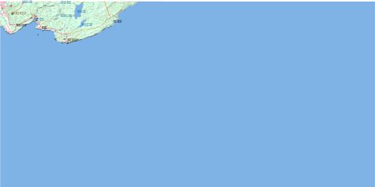 Cape Spencer Topo Map 021H04 at 1:50,000 scale - National Topographic System of Canada (NTS) - Toporama map