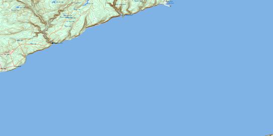 Salmon River Topo Map 021H06 at 1:50,000 scale - National Topographic System of Canada (NTS) - Toporama map