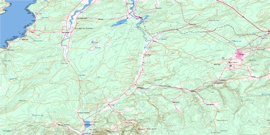 Springhill Topo Map 021H09 at 1:50,000 scale - National Topographic System of Canada (NTS) - Toporama map