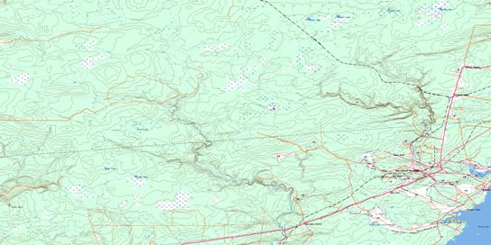 Minto Topographic map 021J01 at 1:50,000 Scale