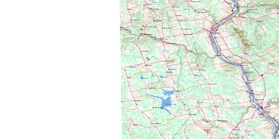 Florenceville Topographic map 021J05 at 1:50,000 Scale