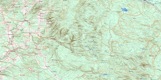 Coldstream Topographic map 021J06 at 1:50,000 Scale