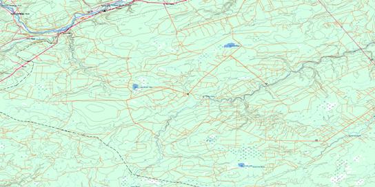Boiestown Topo Map 021J08 at 1:50,000 scale - National Topographic System of Canada (NTS) - Toporama map