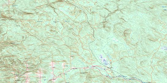 Juniper Topo Map 021J11 at 1:50,000 scale - National Topographic System of Canada (NTS) - Toporama map