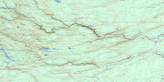 Mckendrick Lake Topo Map 021J16 at 1:50,000 scale - National Topographic System of Canada (NTS) - Toporama map