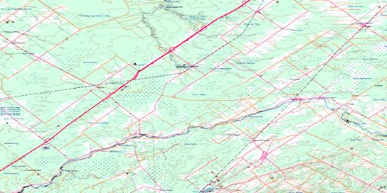 Lyster Topo Map 021L05 at 1:50,000 scale - National Topographic System of Canada (NTS) - Toporama map