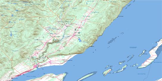 Saint-Joachim Topo Map 021M02 at 1:50,000 scale - National Topographic System of Canada (NTS) - Toporama map