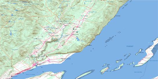 Saint-Joachim Topographic map 021M02 at 1:50,000 Scale