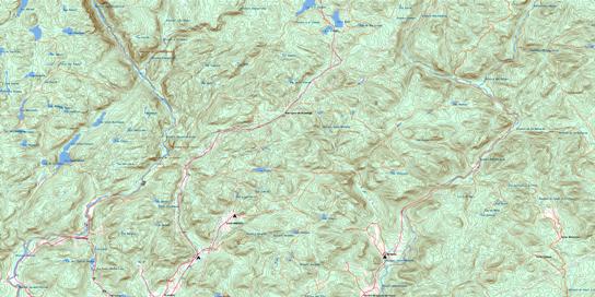 Tewkesbury Topo Map 021M03 at 1:50,000 scale - National Topographic System of Canada (NTS) - Toporama map