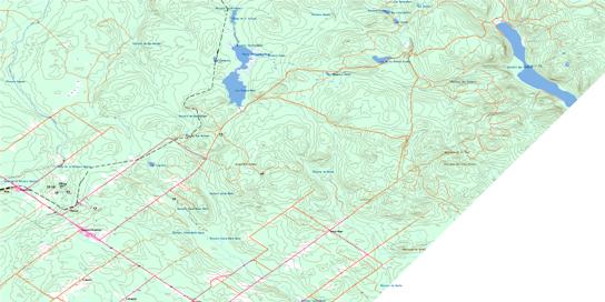 Ste-Perpetue-De-Islet Topographic map 021N04 at 1:50,000 Scale
