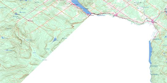 Estcourt Topo Map 021N06 at 1:50,000 scale - National Topographic System of Canada (NTS) - Toporama map