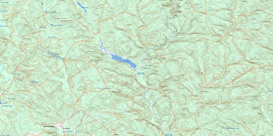 Grandmaison Topo Map 021N09 at 1:50,000 scale - National Topographic System of Canada (NTS) - Toporama map