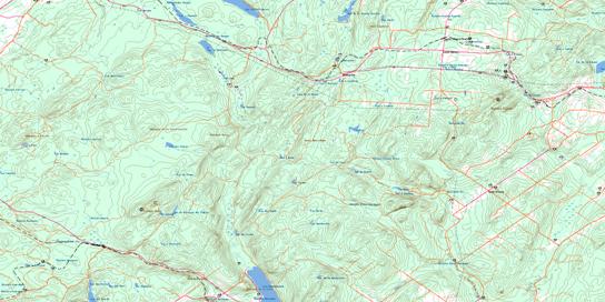 Saint-Honore Topo Map 021N11 at 1:50,000 scale - National Topographic System of Canada (NTS) - Toporama map