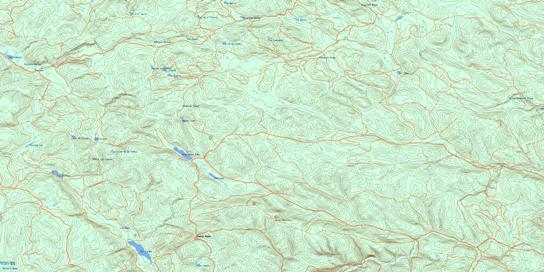 Wild Goose Lake Topo Map 021N16 at 1:50,000 scale - National Topographic System of Canada (NTS) - Toporama map