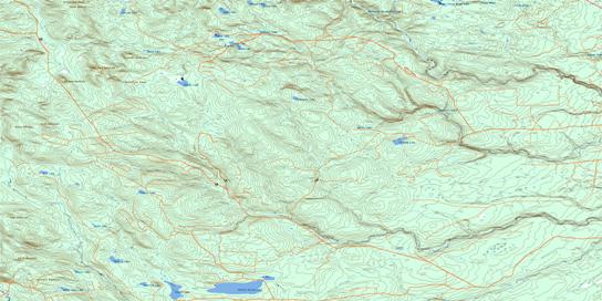 Big Bald Mountain Topo Map 021O01 at 1:50,000 scale - National Topographic System of Canada (NTS) - Toporama map