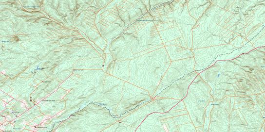 Grand River Topo Map 021O05 at 1:50,000 scale - National Topographic System of Canada (NTS) - Toporama map