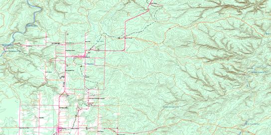 Kedgwick Topographic map 021O11 at 1:50,000 Scale