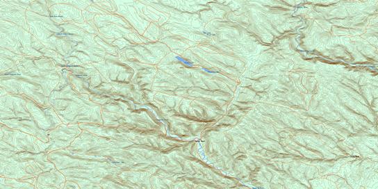 States Brook Topo Map 021O13 at 1:50,000 scale - National Topographic System of Canada (NTS) - Toporama map