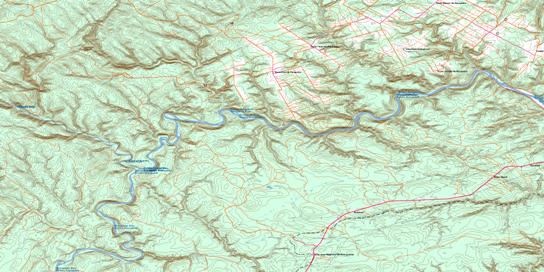 Menneval Topo Map 021O14 at 1:50,000 scale - National Topographic System of Canada (NTS) - Toporama map