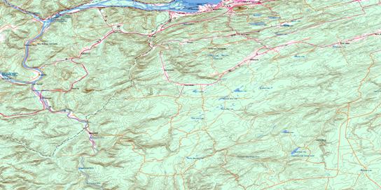 Atholville Topographic map 021O15 at 1:50,000 Scale