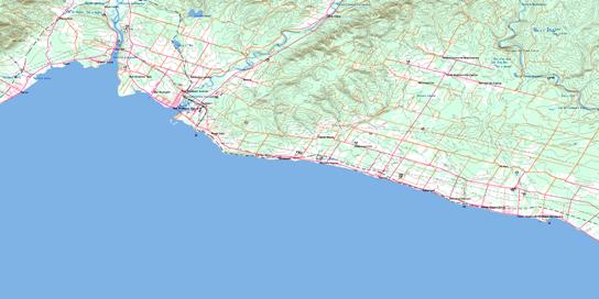 New Richmond Topographic map 022A04 at 1:50,000 Scale