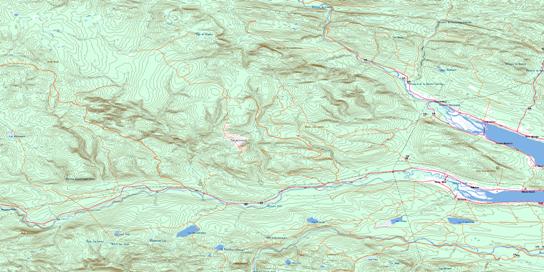 Sunny-Bank Topographic map 022A15 at 1:50,000 Scale