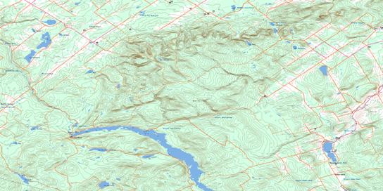 Lac-Humqui Topo Map 022B05 at 1:50,000 scale - National Topographic System of Canada (NTS) - Toporama map