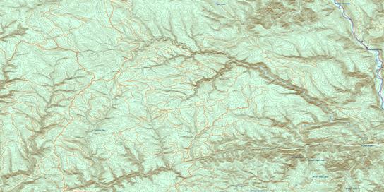 Riviere Angers Topographic map 022B08 at 1:50,000 Scale