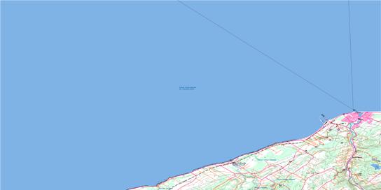 Matane Topo Map 022B13 at 1:50,000 scale - National Topographic System of Canada (NTS) - Toporama map