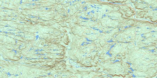 Riviere Portneuf Est Topographic map 022C13 at 1:50,000 Scale
