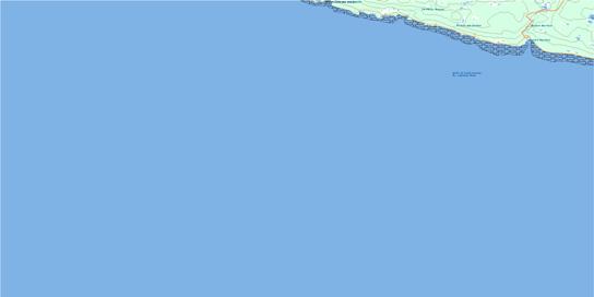 Riviere Aux Becs-Scie Topo Map 022H09 at 1:50,000 scale - National Topographic System of Canada (NTS) - Toporama map