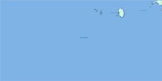Ile Nue De Mingan Topo Map 022I01 at 1:50,000 scale - National Topographic System of Canada (NTS) - Toporama map