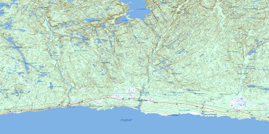 Riviere Aux Graines Topo Map 022I06 at 1:50,000 scale - National Topographic System of Canada (NTS) - Toporama map