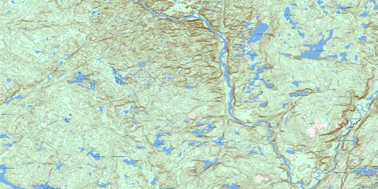 Riviere Vallee Topographic map 022J09 at 1:50,000 Scale