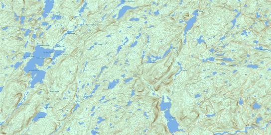 Lac Saint-Pierre Topographic map 022K01 at 1:50,000 Scale