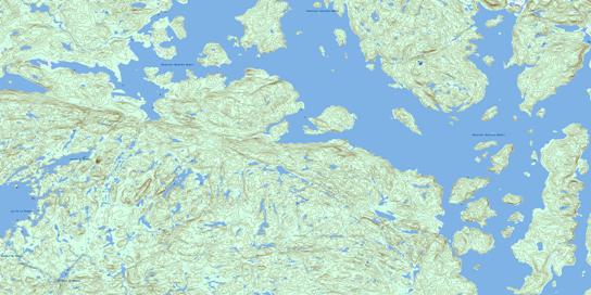  Topographic map 022K03 at 1:50,000 Scale