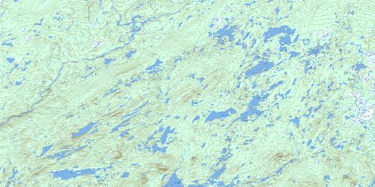 Lac L'Epinay Topographic map 022M12 at 1:50,000 Scale