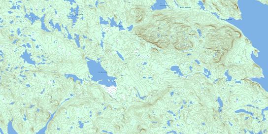 Mont De Babel Topographic map 022N07 at 1:50,000 Scale