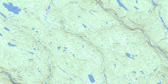 Rapide Du Diable Topographic map 022O15 at 1:50,000 Scale
